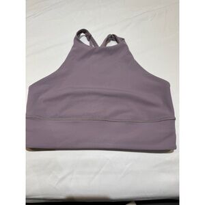 lululemon athletica Mauve High-Neck Sports Bra
